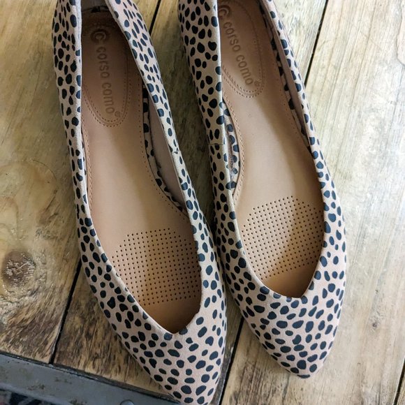 Shoes - Corso Como leopard print flats